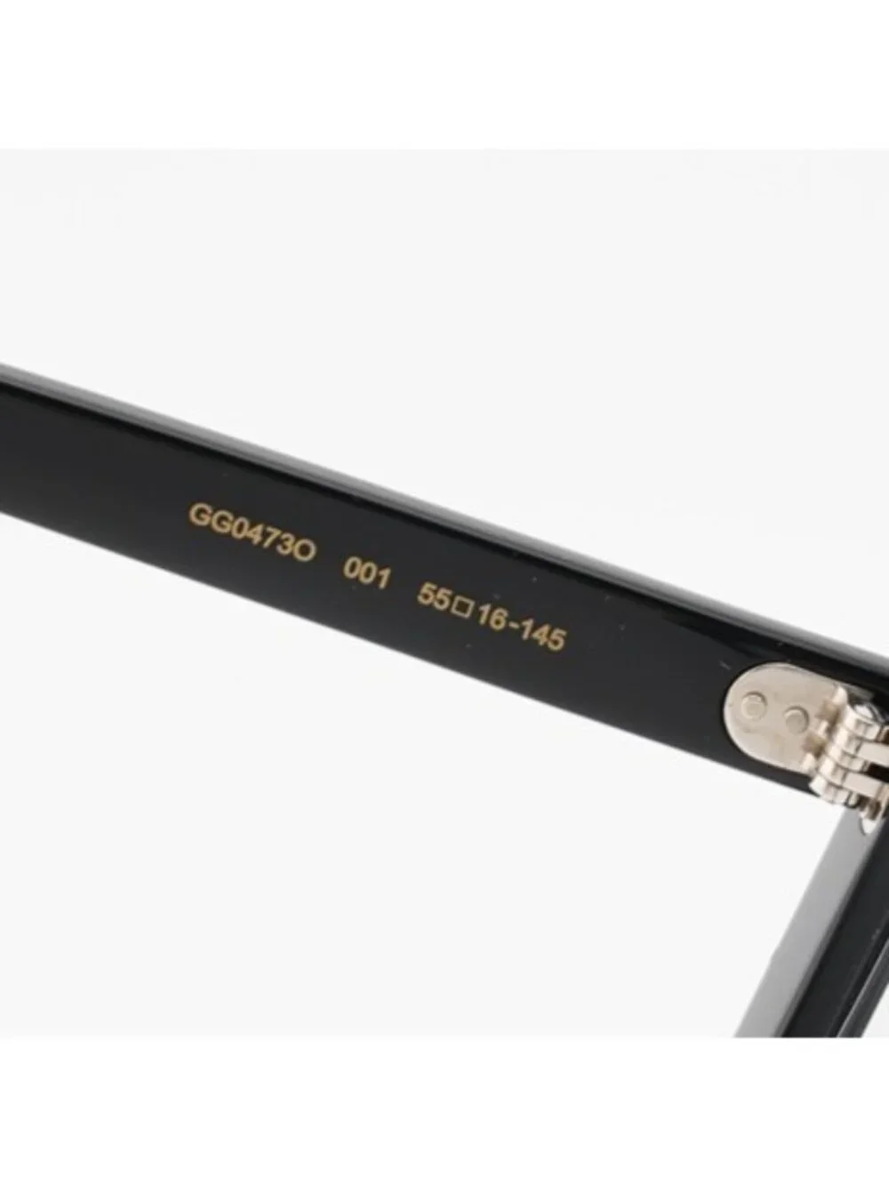 Gucci GG0473O 001 Eyeglasses Black 55mm Butterfly Frame